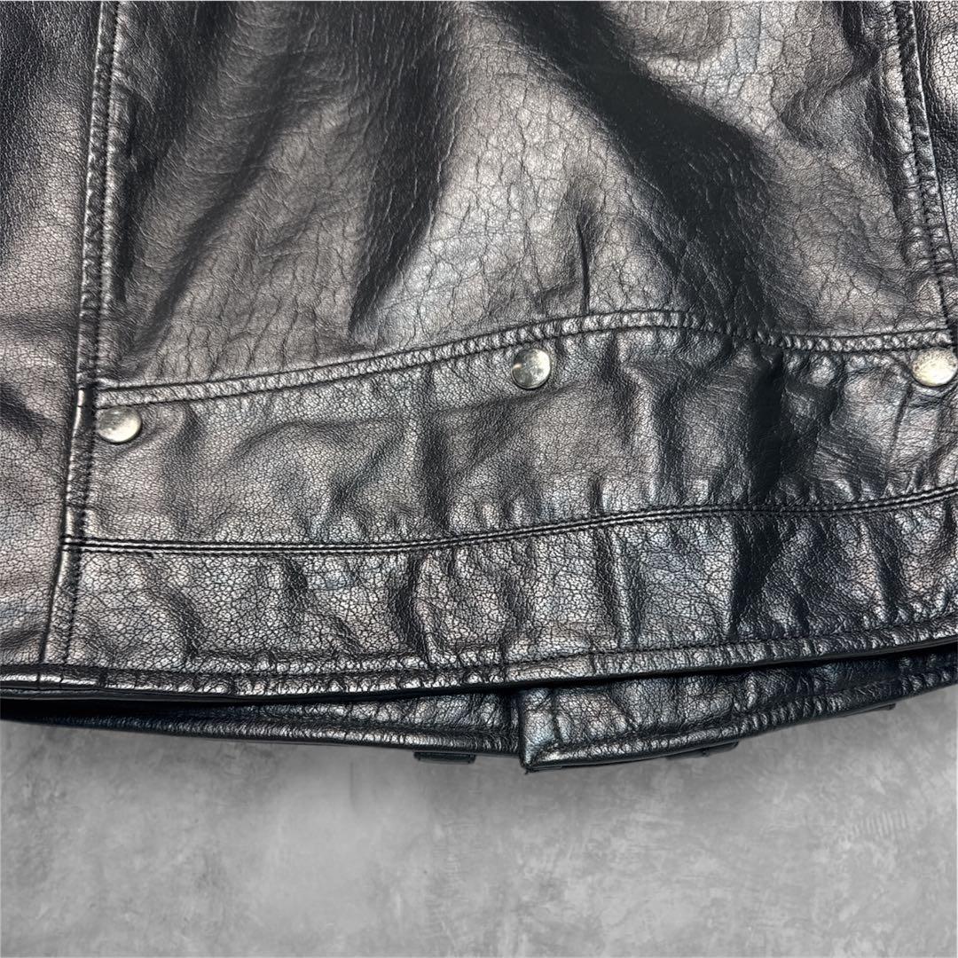 シドジャンダブル JIMSINN レザーダブルライダースジャケット