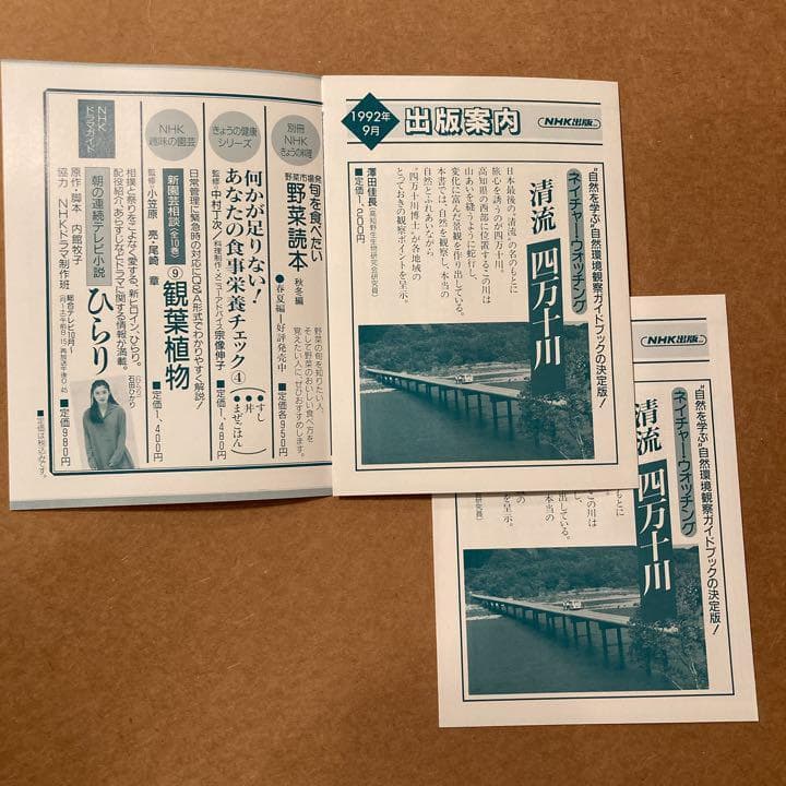 希少　良品　ひらり (朝の連続テレビ小説) (ＮＨＫドラマ・ガイド)　石田ひかり