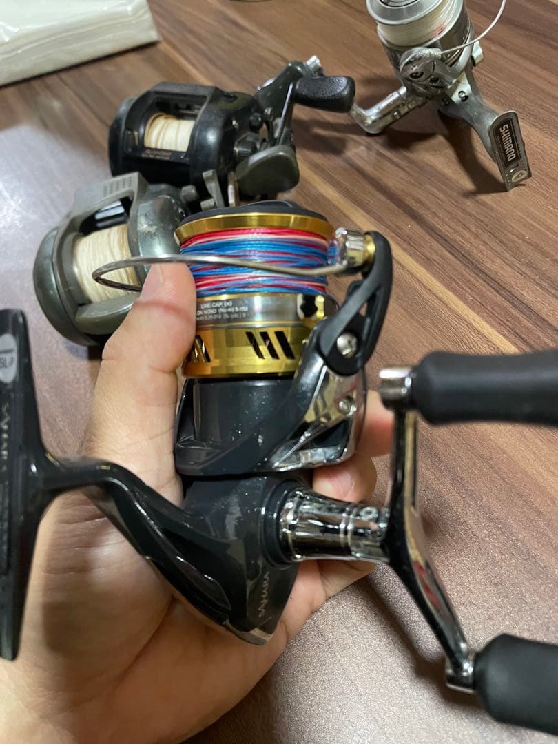 エ*】様 SAHARA C3000 ファントム4000 その他おまけリール