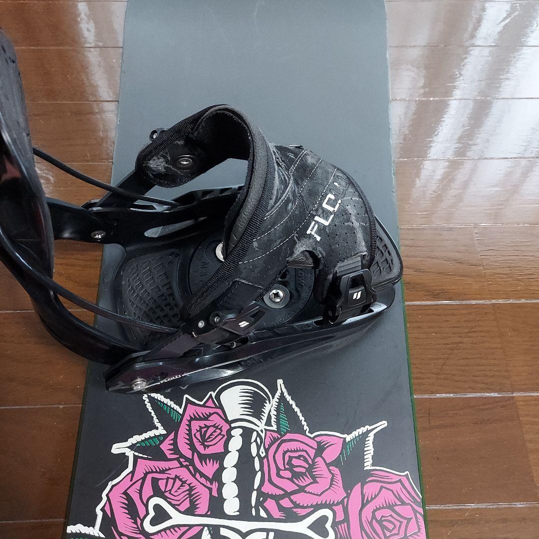 ATOMICスノーボード148cm FLOWバインディングセット