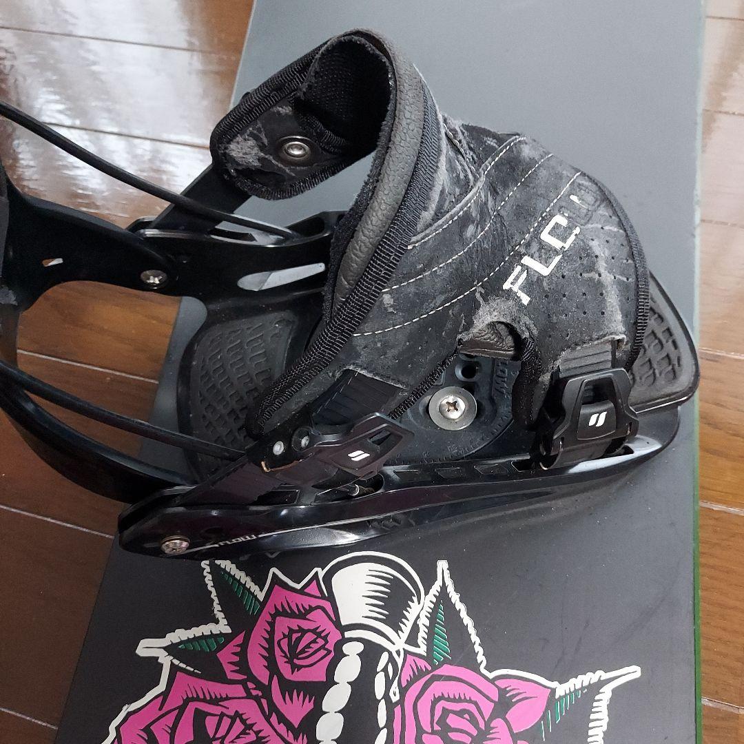 ATOMICスノーボード148cm FLOWバインディングセット