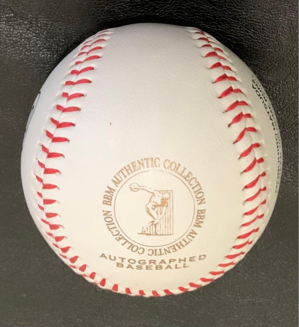 福岡ソフトバンクホークス　松田宣浩　100号HR記念直筆サインボール