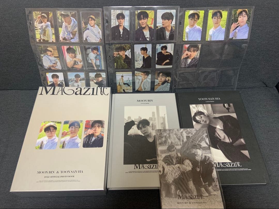 新品未使用 ASTRO ムンビン サナ MAGAZINE 抜けなし トレカ付