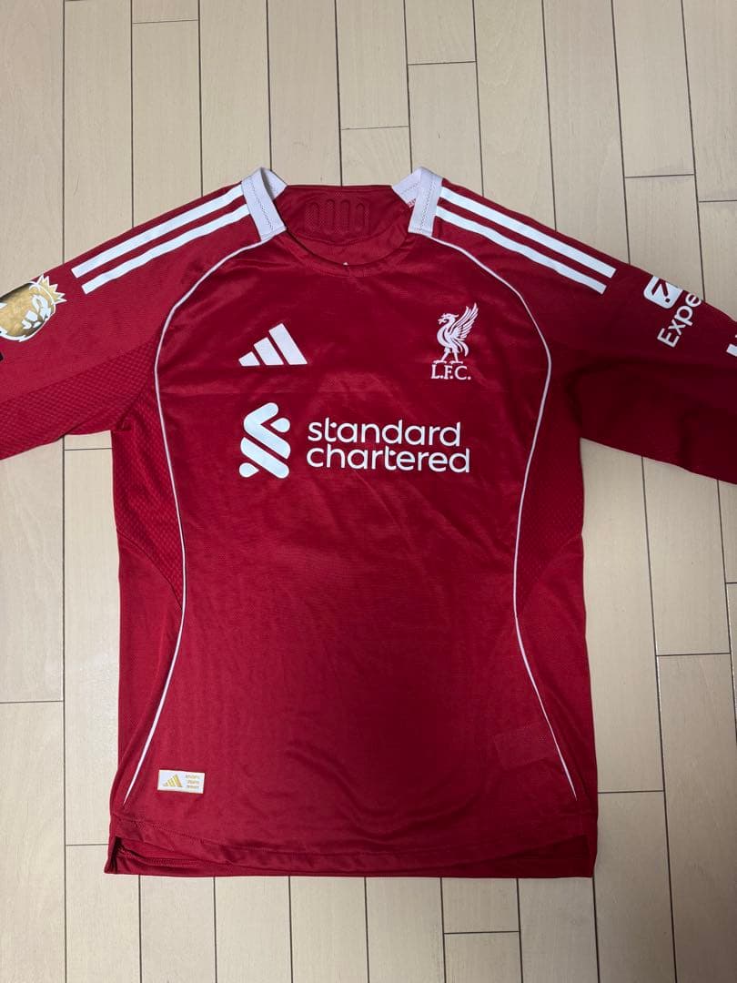 リヴァプール長袖ユニフォーム #4 ファンダイク