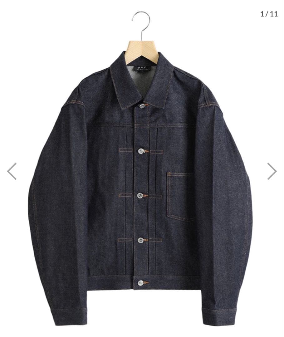 A.P.C. アーペーセー VESTE JEAN 1st デニム ジャケット